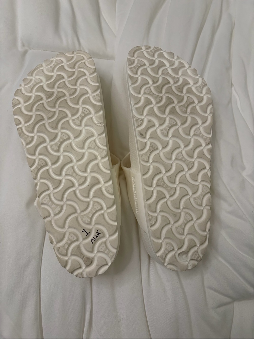 Birkenstock Gizeh EVA Waterproof White Thong Sandals Size 37 US 6/6.5 - Picture 7 of 7